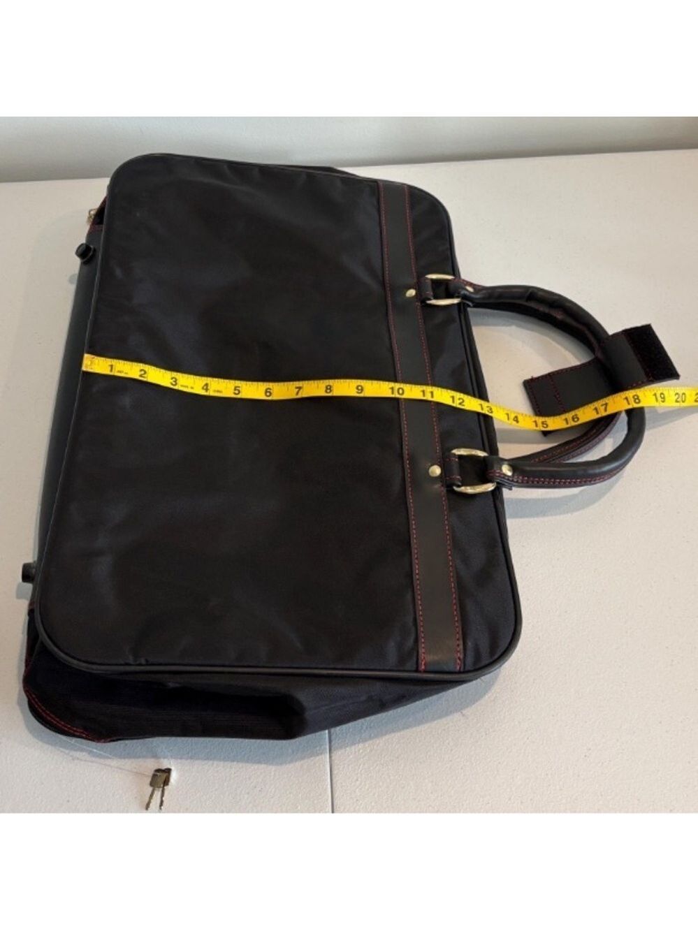 Vintage IMPALA travel bag soft sided carry on luggage NWOT black - Picture 10 of 14